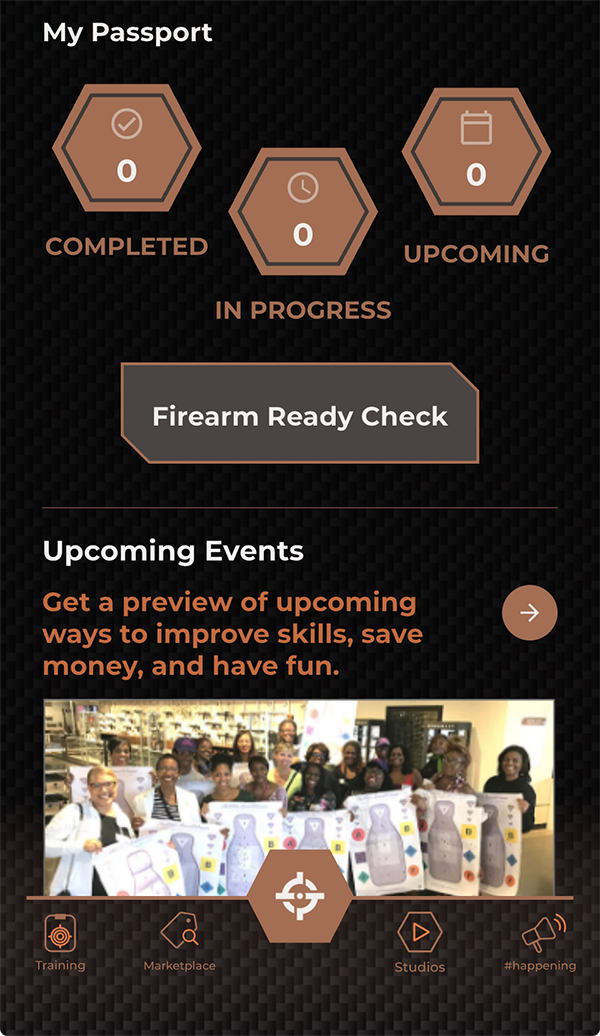 DCF Guns App Screen